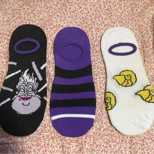 Disney Ursula Socks size 4-10